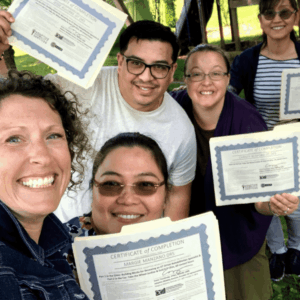 Susie and her DRS students